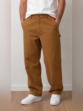 NWT Carhartt Men's Washed Duck Work Dungaree Pant Size 44x36